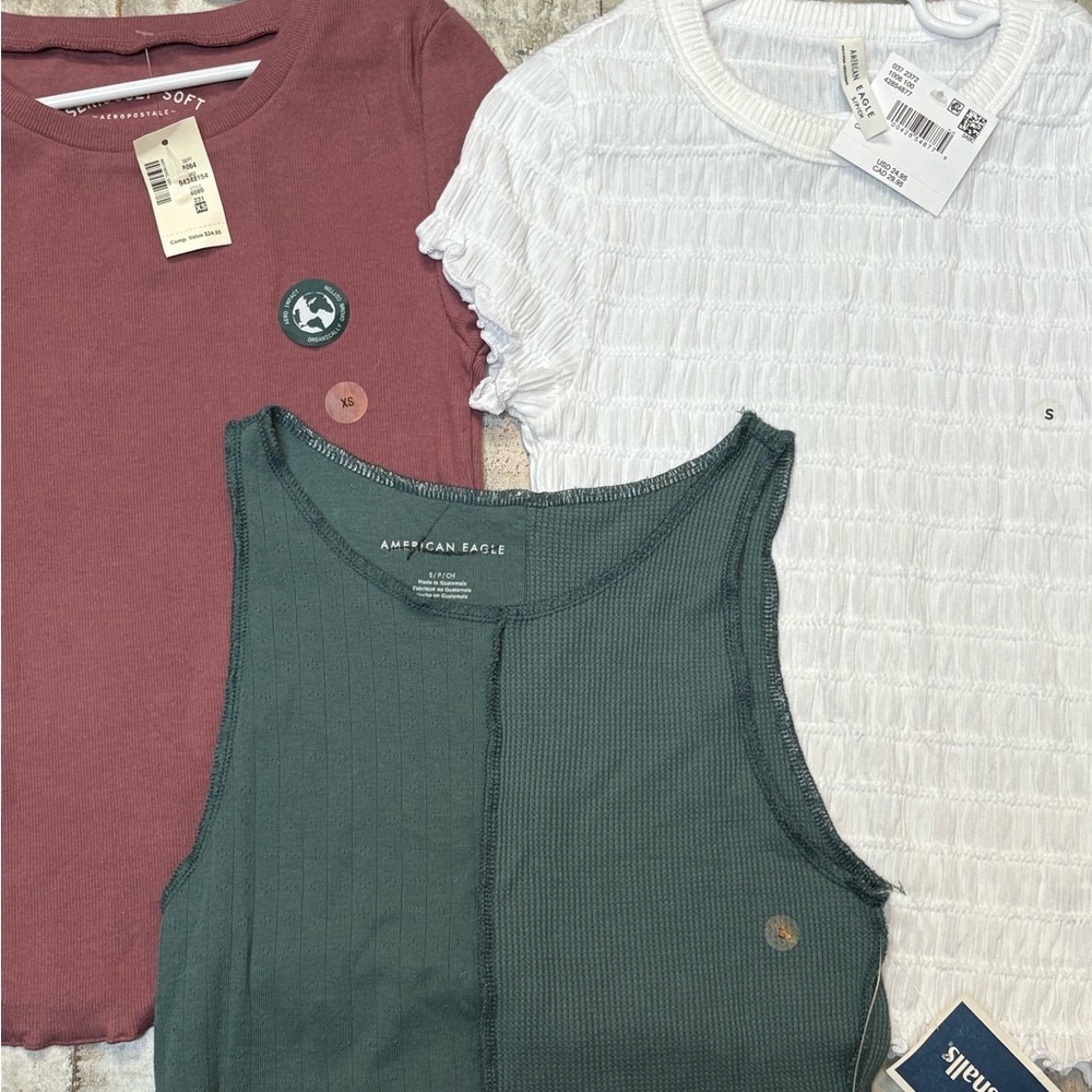 3 Pack NWT SM American Eagle x2 & Aeropostale x1